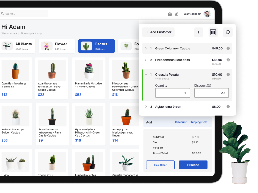 POS System UI Design | Point of Sale Interface Design Service